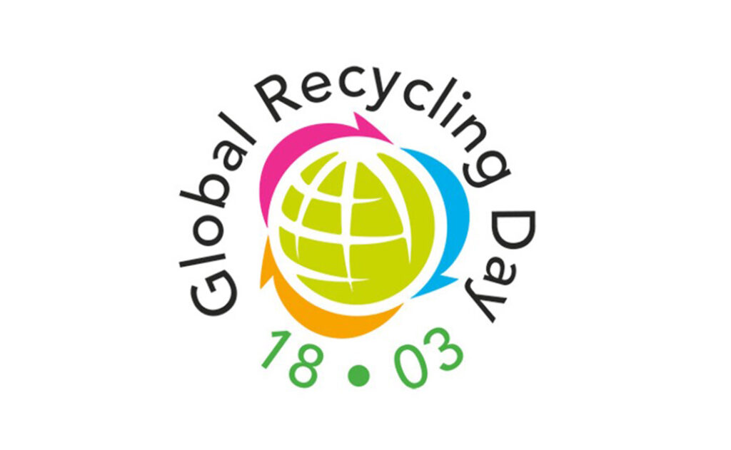 Logo Global Reycling Day vom 18.3.2024