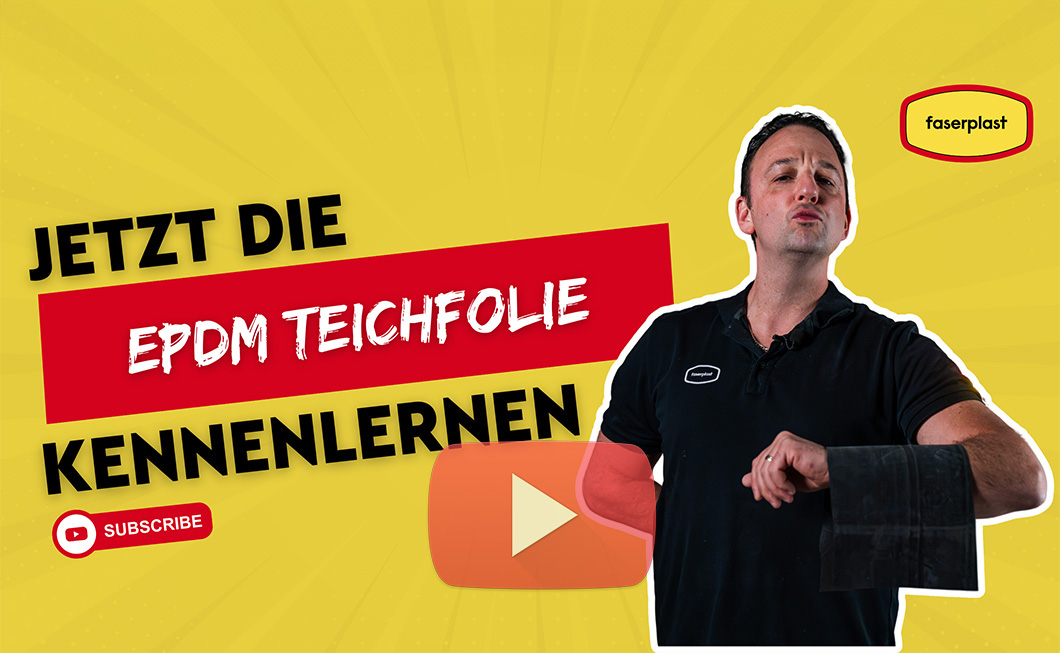 Teichfolie aus EPDM – dehnbar, robust und mehr