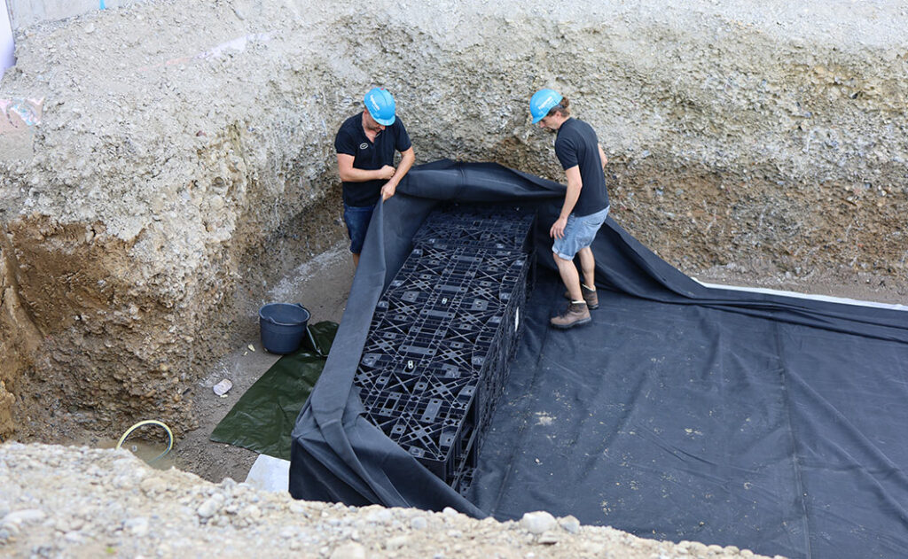 Installation du système de rétention, pas à pas