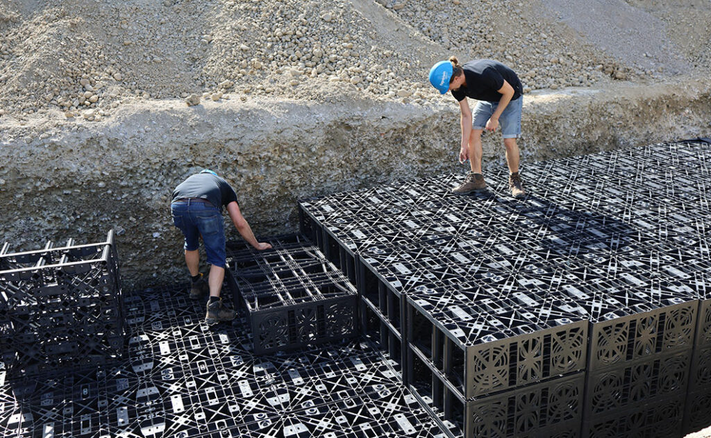 Installation du système de rétention, pas à pas