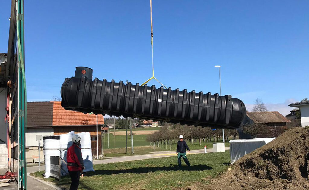 Was ist RetentionPlus? Das wurde zu Begin dieses Projekt und bevor der Tank versetzt wurde, gut abgeklärt.
