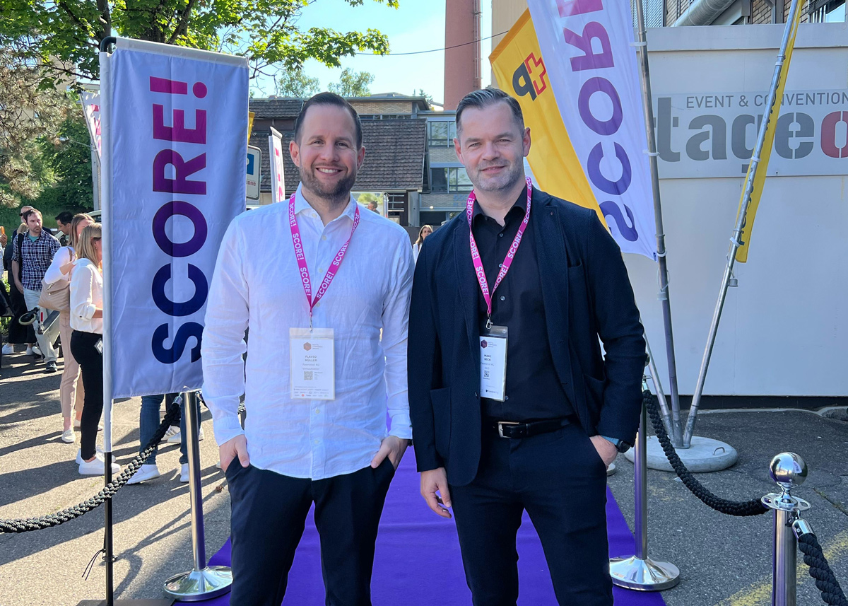 Flavio Müller und Marc Beck bei dem Digital Commerce Award 2025