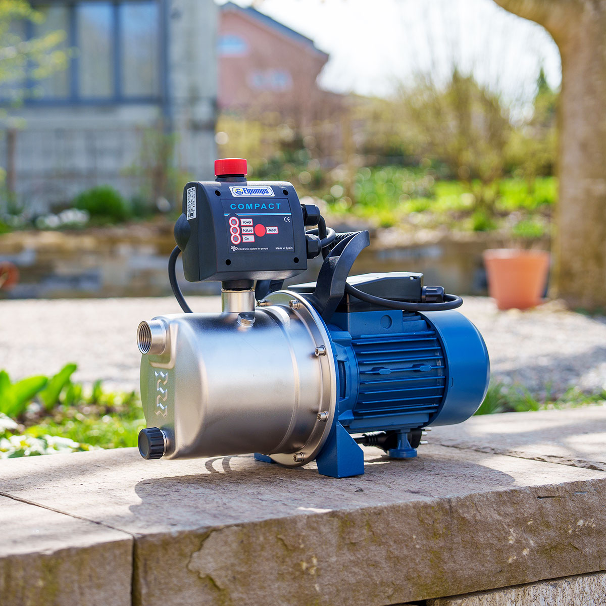 Die Gartenpumpe JPV1500 Inox Automatic