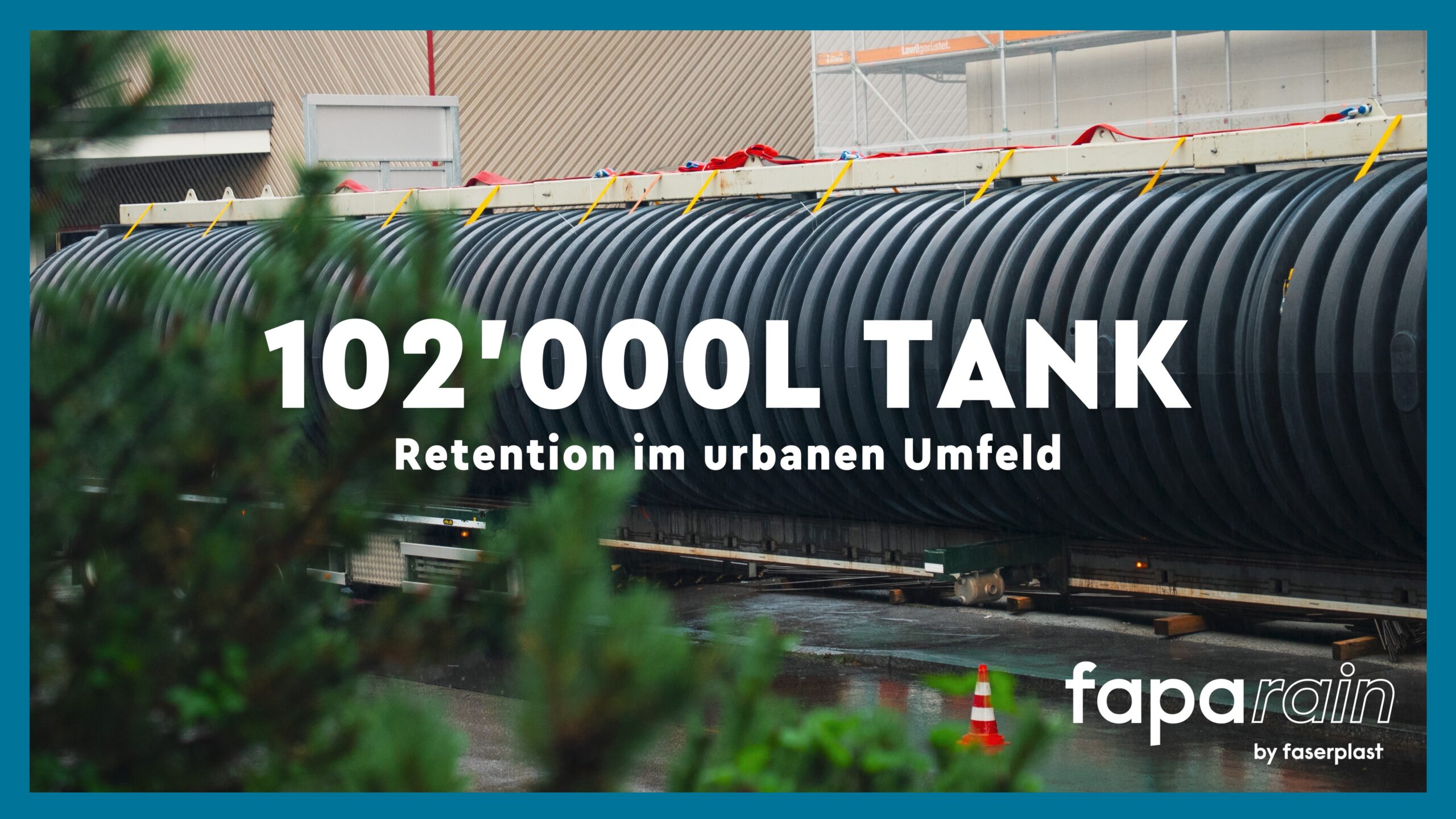 Thumbnail: Transport und Einbau eines 102-Liter-Retentionstanks