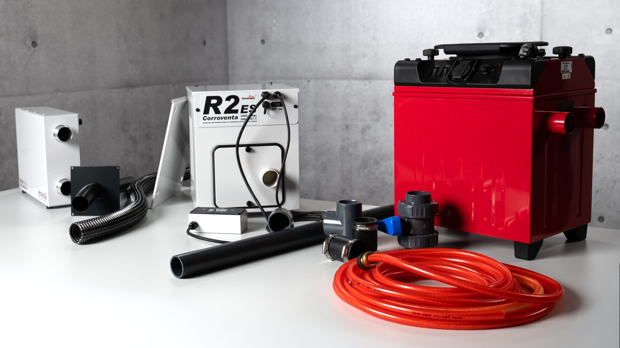 Radonsauger-R2-ES-Zubehoer Radonsauger R2 ES mit Zubehör