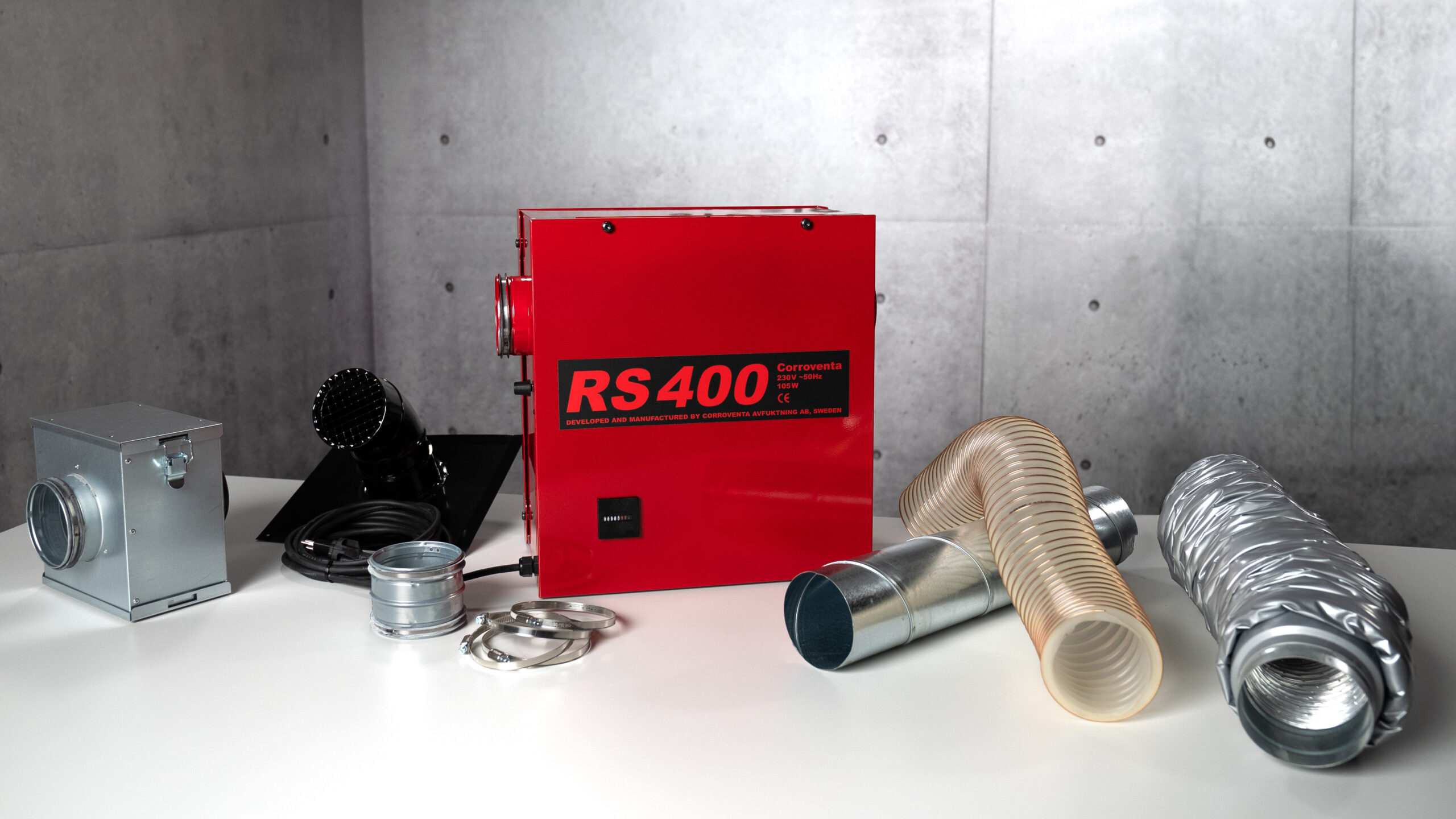 Radonsauger RS 400 mit Zubehoer