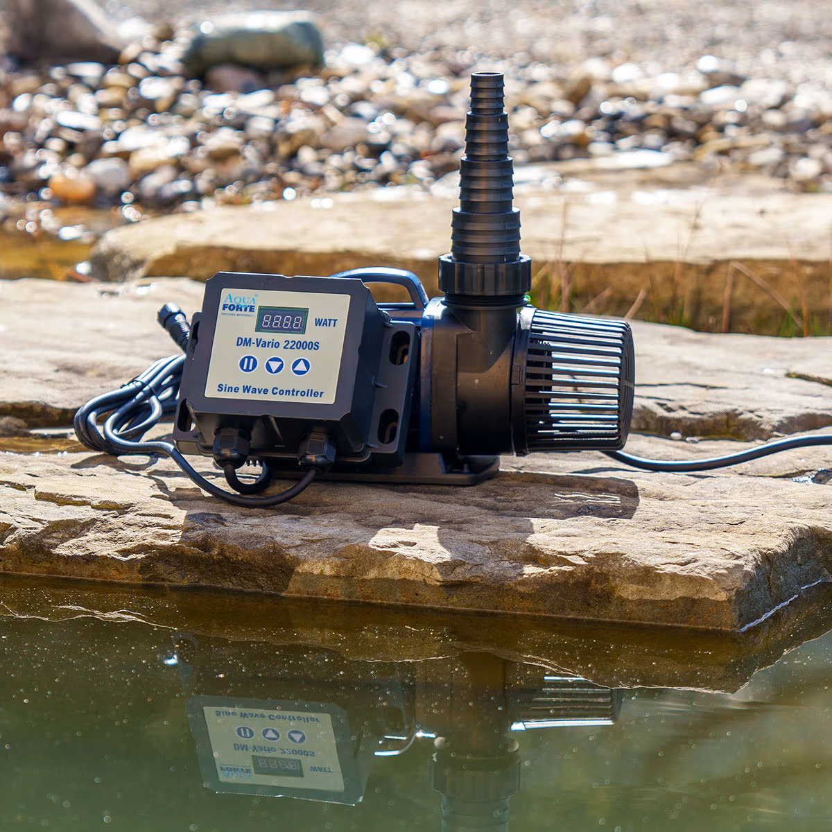 Frequenzgesteuerte Teichpumpe Vario S